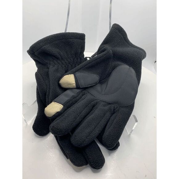 Black Gloves Touch Screen Finger Tip - Picture 1 of 3